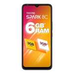 Tecno Spark 8C (Magnet Black, 64 GB,3 GB RAM)